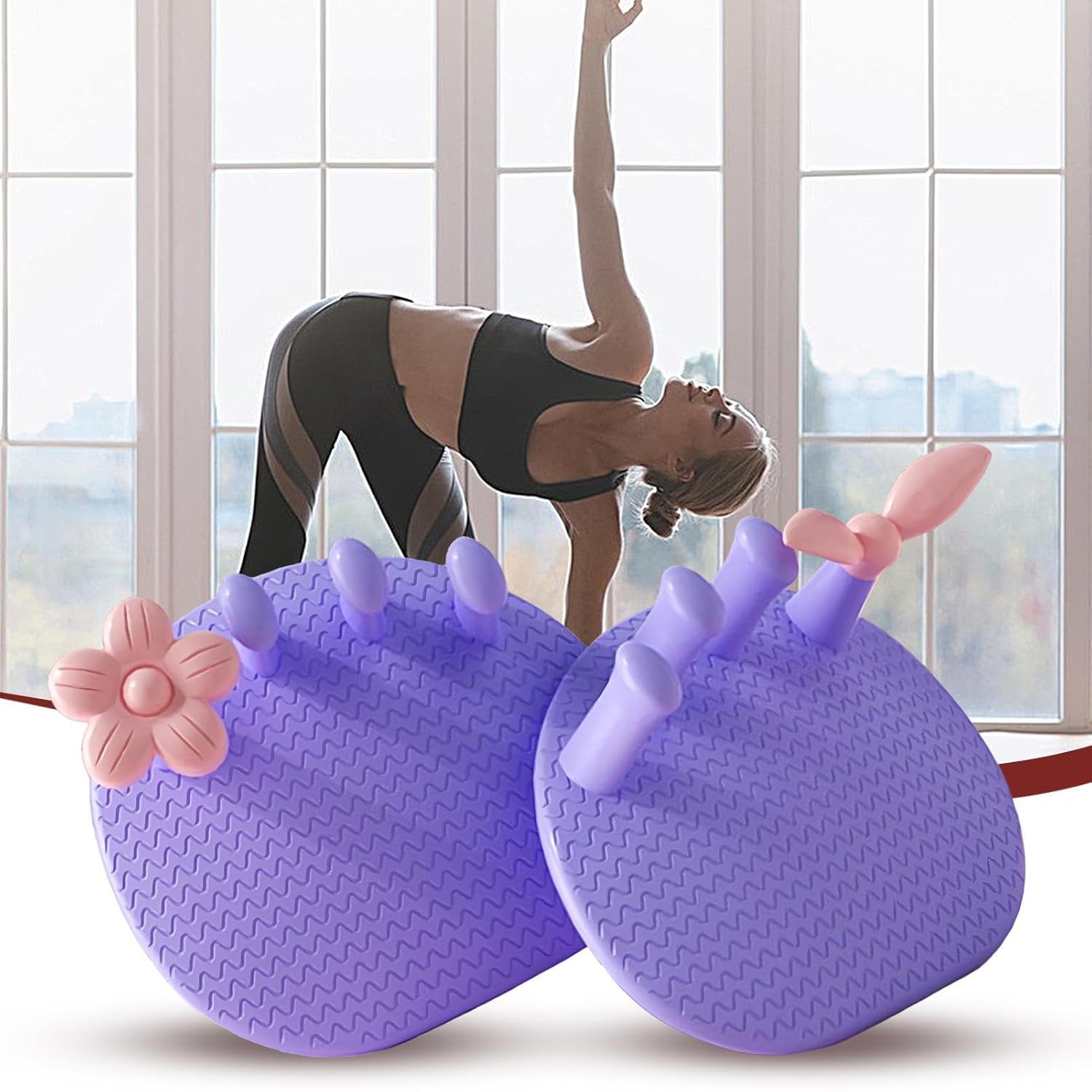 Toe Separation Arch Trainer - Foot Arch Strengthener - Compact Toe Shaping Separation Support Training Aid for Women Men Girls Youth Teens image number 5