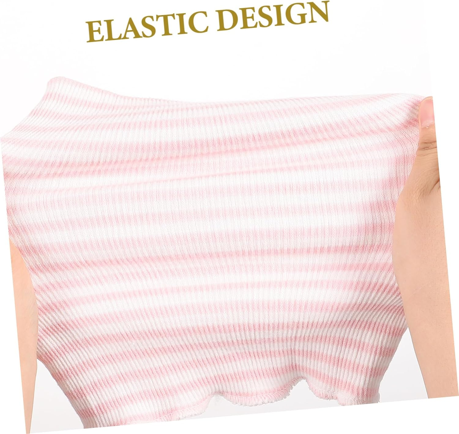 SHERCHPRY Newborn Baby Belly Band Double Layer Cotton Infant Belly Protector Navel Strap Pink Stripe Soft Breathable Baby Supplies for Infant Care image number 1