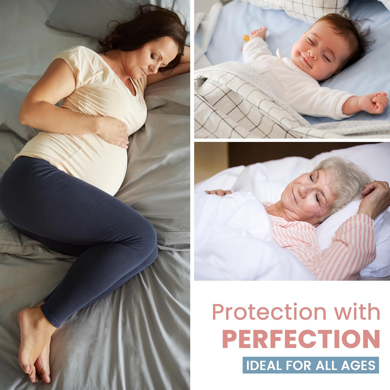 AARAM Waterproof Dry Rubber Bed Sheet Cover/Toddler Sleeping Mattress Protector/Urine Non-Absorbent Reusable Crib Mat Color Blue and Pink ((1 Meter) (36 X 39 Inches) (100 X 90 Cm) image number 6