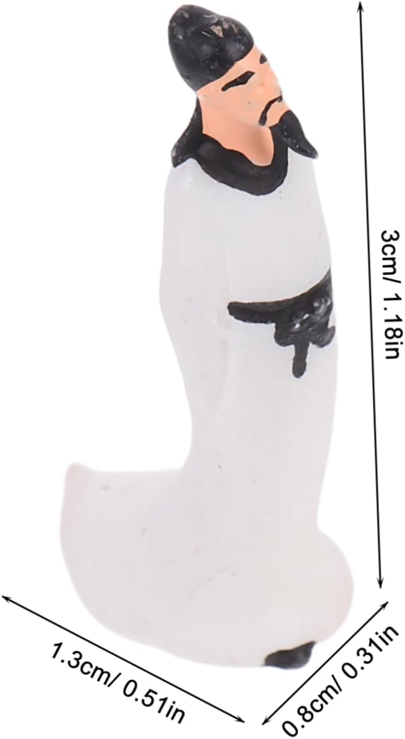 Gogogmee Li Miniature Statue Chinese Bonsai Figurine for Home Office Garden Feng Shui Decor Unique Asian Artistry Micro Landscape Decoration image number 5