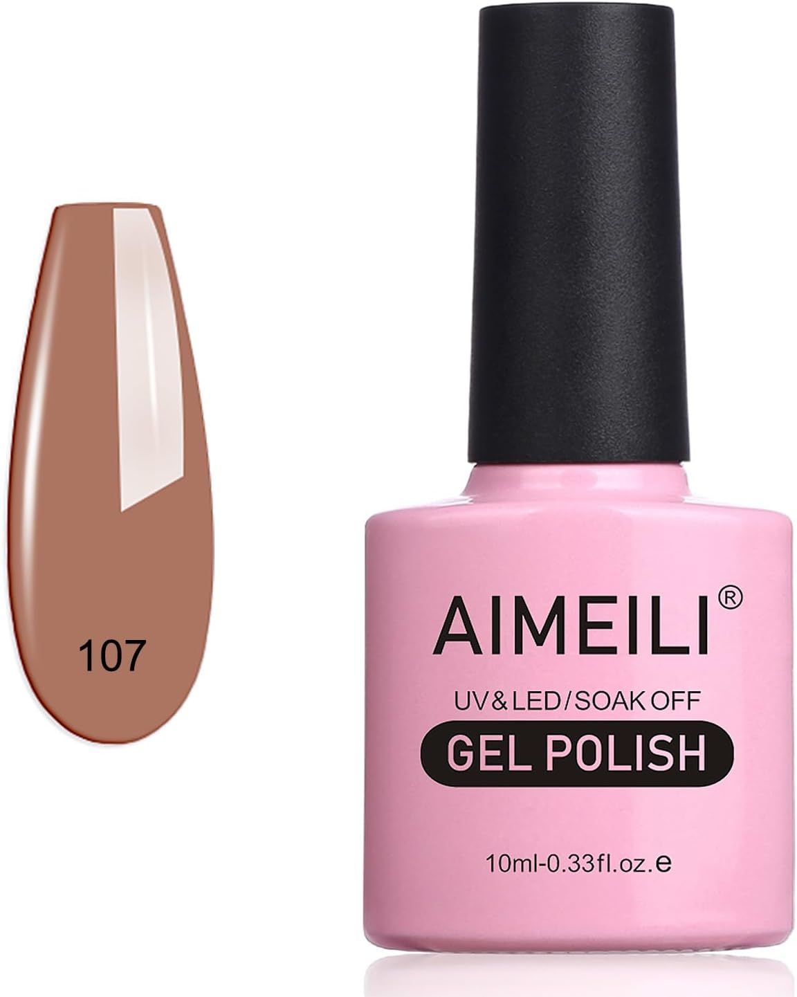 AIMEILI UV LED Gel Polish Removable Nail Polish Gel Polish 10 Ml