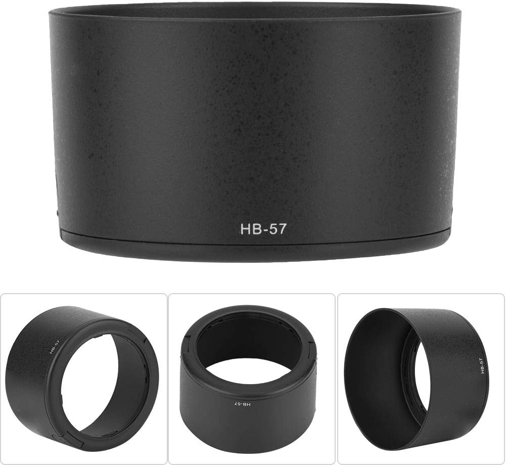 Lens Hood, HB-57 Portable Lens Hood Shade Accessory for Camera AF-S 55-300Mm F4.5-5.6G ED VR