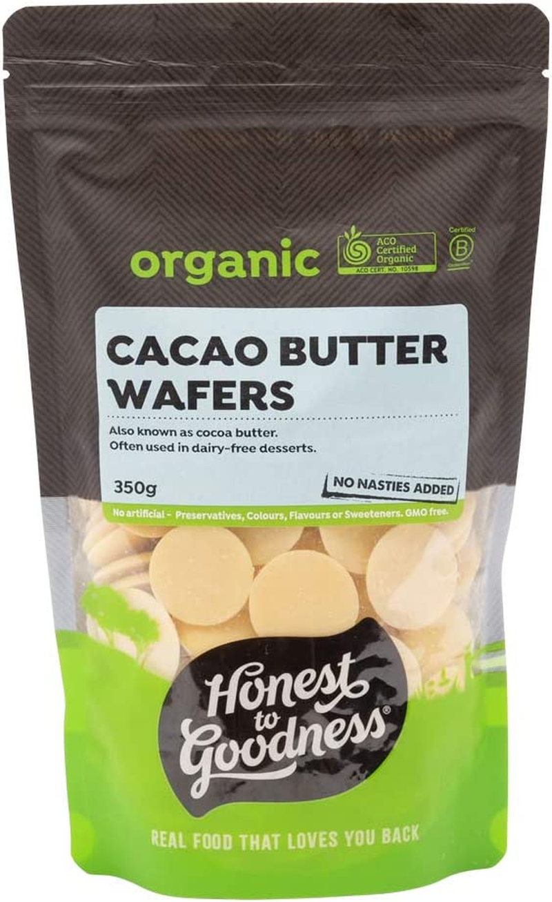 Honest to Goodness Organic Cacao Butter Wafers 350 G image number 2