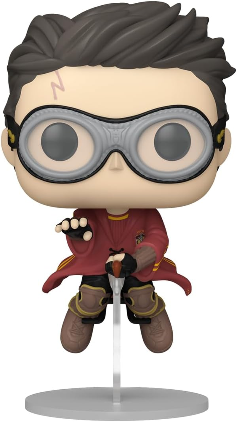 Funko POP! Movies: Harry Potter and the Prisoner of Azkaban - Harry with Broom, Quidditch image number 2
