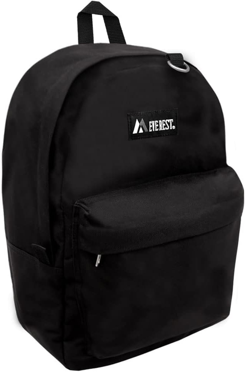 Everest Classic Backpack, Yellow, One Size