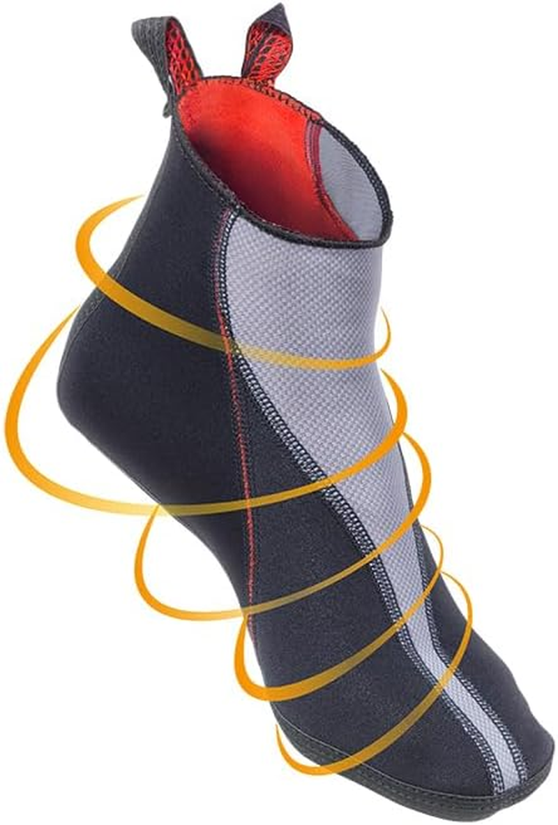 Thermoskin Circulation Thermal Slippers, Black image number 1