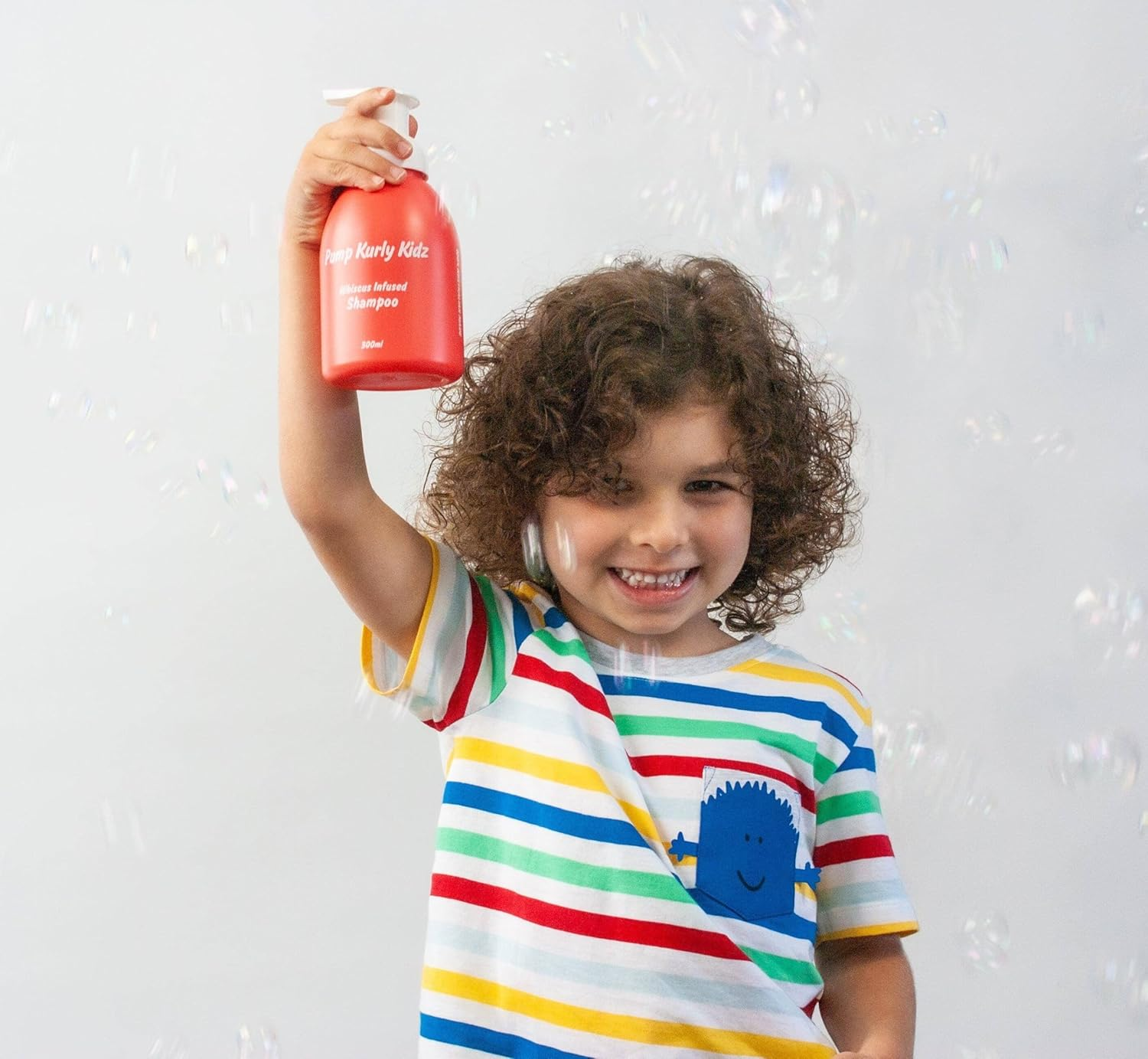 Kurly Kidz Hibiscus Infused Shampoo - Pump Haircare image number 1