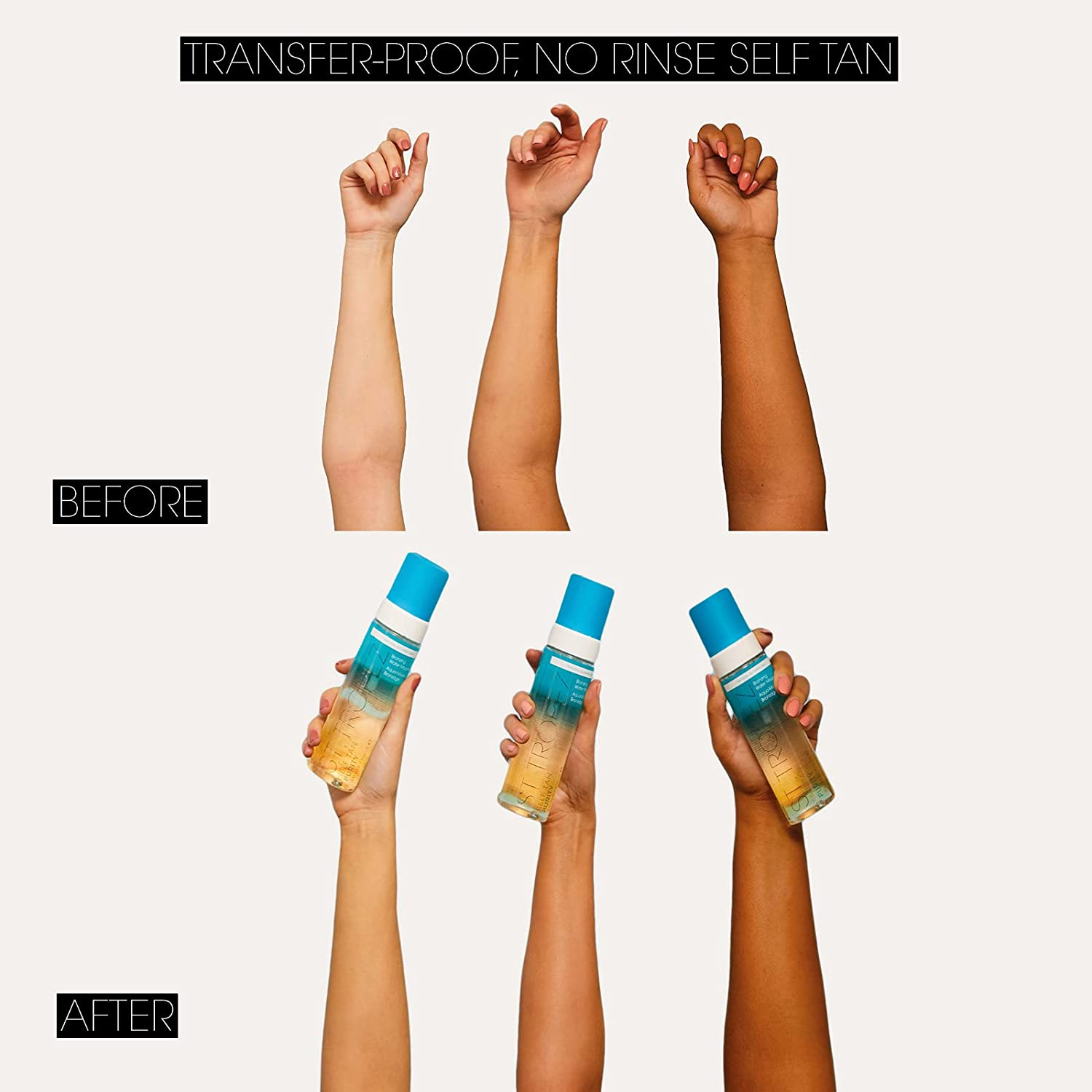 St. Tropez Self Tan Purity Bronzing Water Mousse 200Ml image number 1