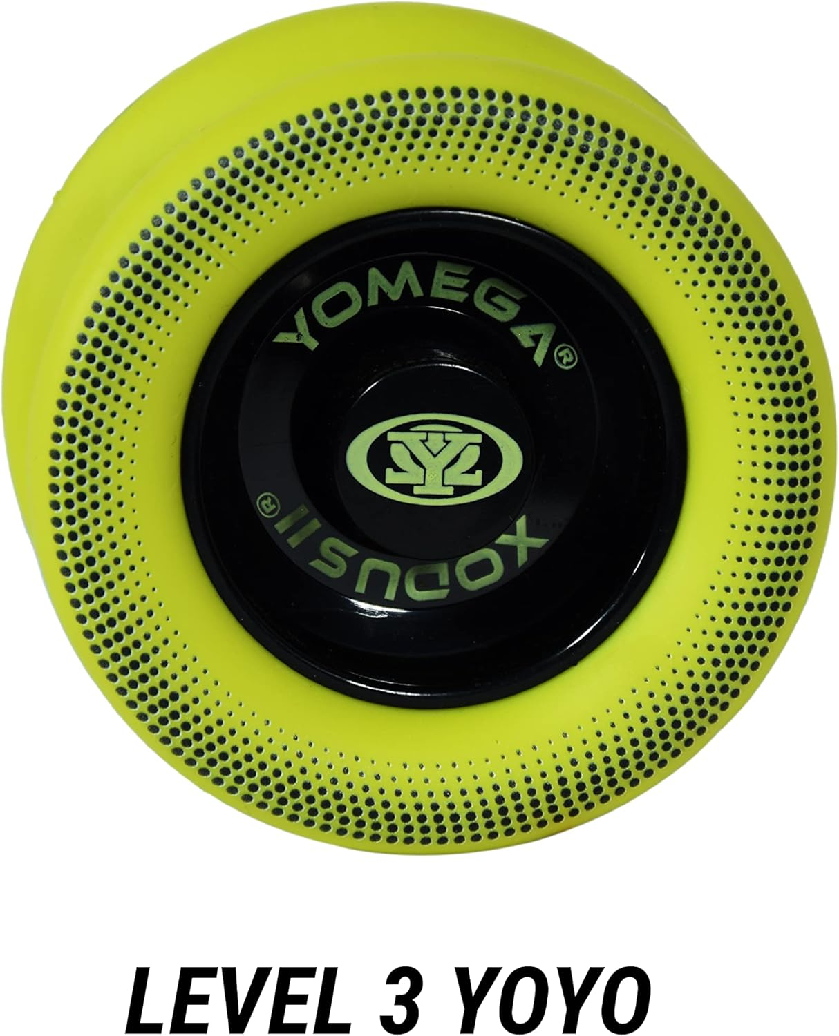Yomega Xodus II Yoyo&ldquo; Includes Roller Bearing Technology, Rubber Rims and Wing Shape Design &ldquo; Professional Responsive Yoyos Intermediate Level Play (Yellow) image number 1
