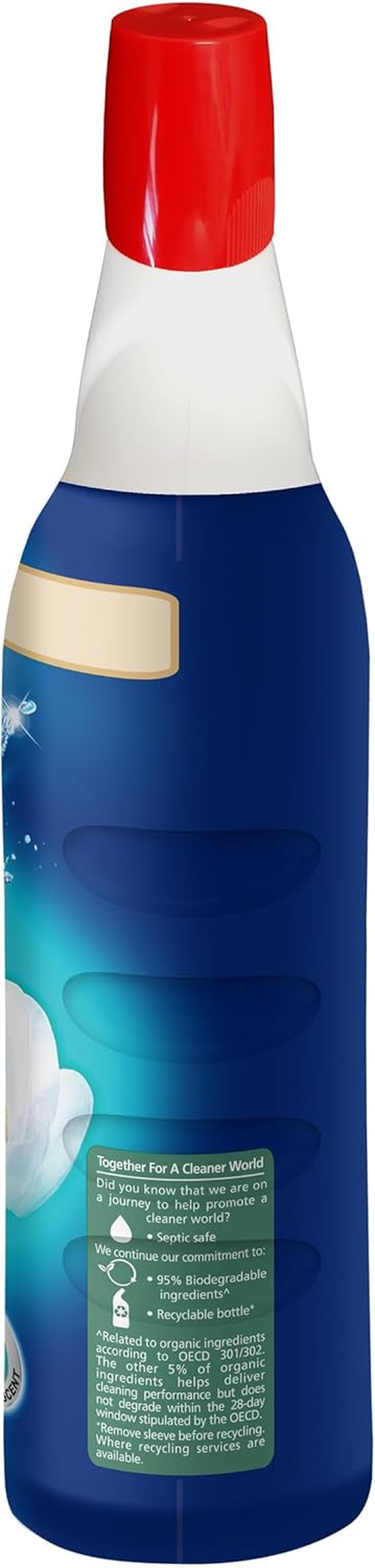 Bref Deluxe Active Gel Lovely Jasmine Toilet Cleaner 600Ml image number 1