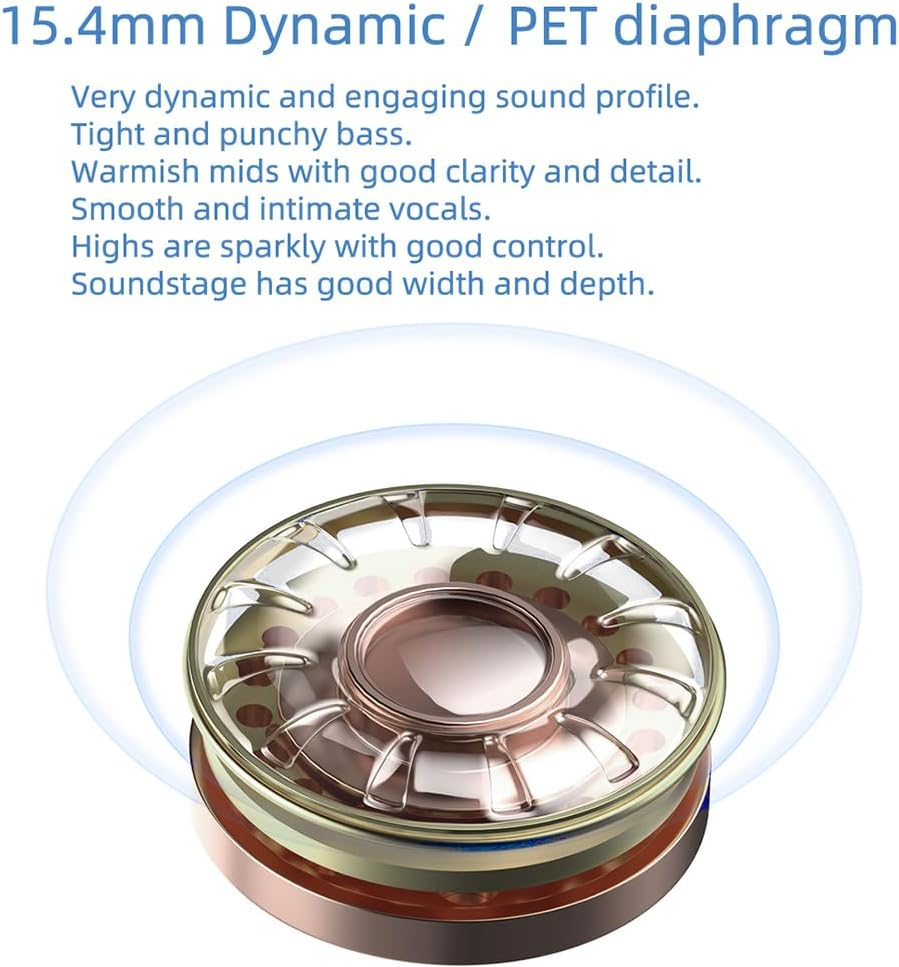 FAAEAL Rosemary Earphone with Upgrade Silver-Plated Cable,150Ohms High Impedance Hifi Flat Earbuds,Dynamic and Engaging Sound Profile Music Headphone,3.5Mm/4.4Mm Plug Optional (Black 3.5Mm) image number 1