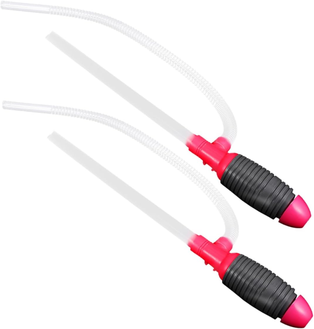 GLEAVI 2 Pcs Manual Car Fuel Transfer Pump Siphon Hose Kit High Flow Oil Pump for Gasoline and Water Transfer Auto Accessories image number 6