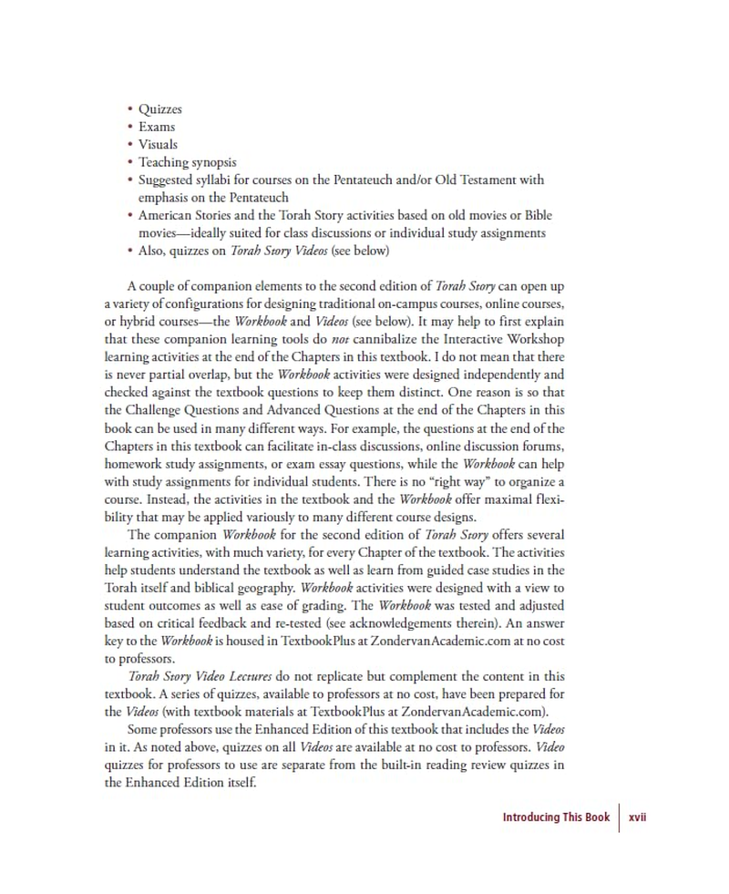 Torah Story, Second Edition: an Apprenticeship on the Pentateuch