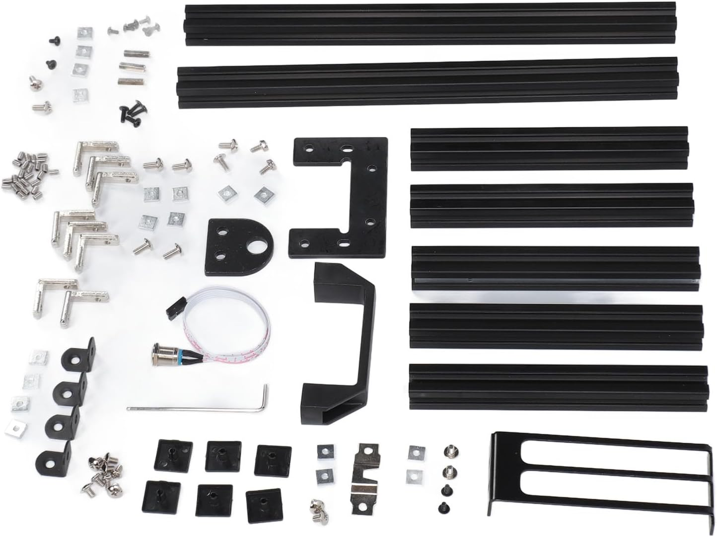 DIY Computer ATX Motherboard Case Rack, Vertical Aluminum Frame Chassis, Open Bracket with Good Heat Dissipation image number 2