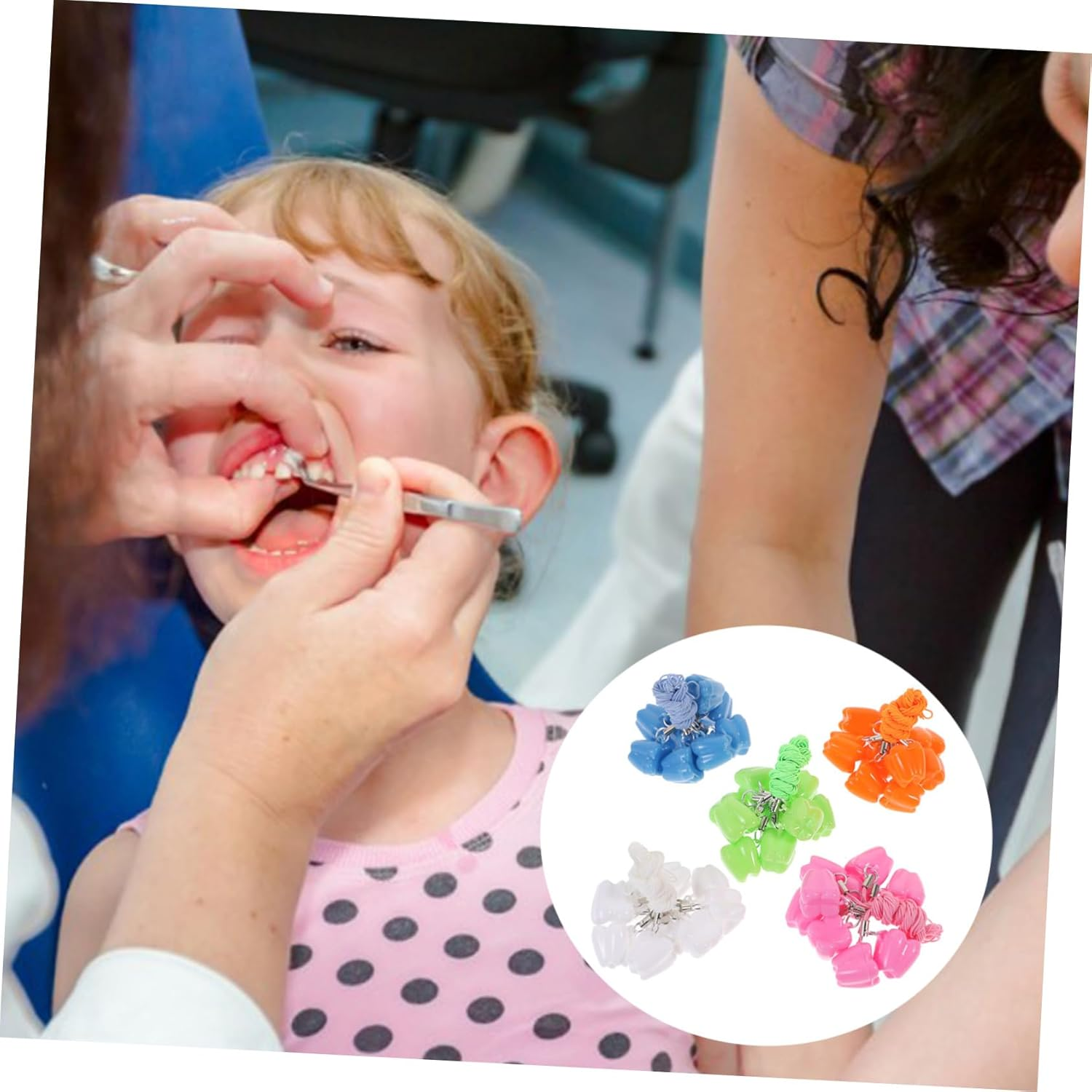 50Pcs Tooth Case Organizer Keepsake Box for Storing Milk Teeth Durable Storage for Boys Lightweight Convenient Tooth Saver image number 5