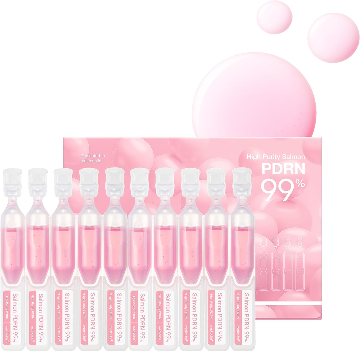 Medicube PDRN Pink One Day Serum Set 1.5 (10 Pieces)
