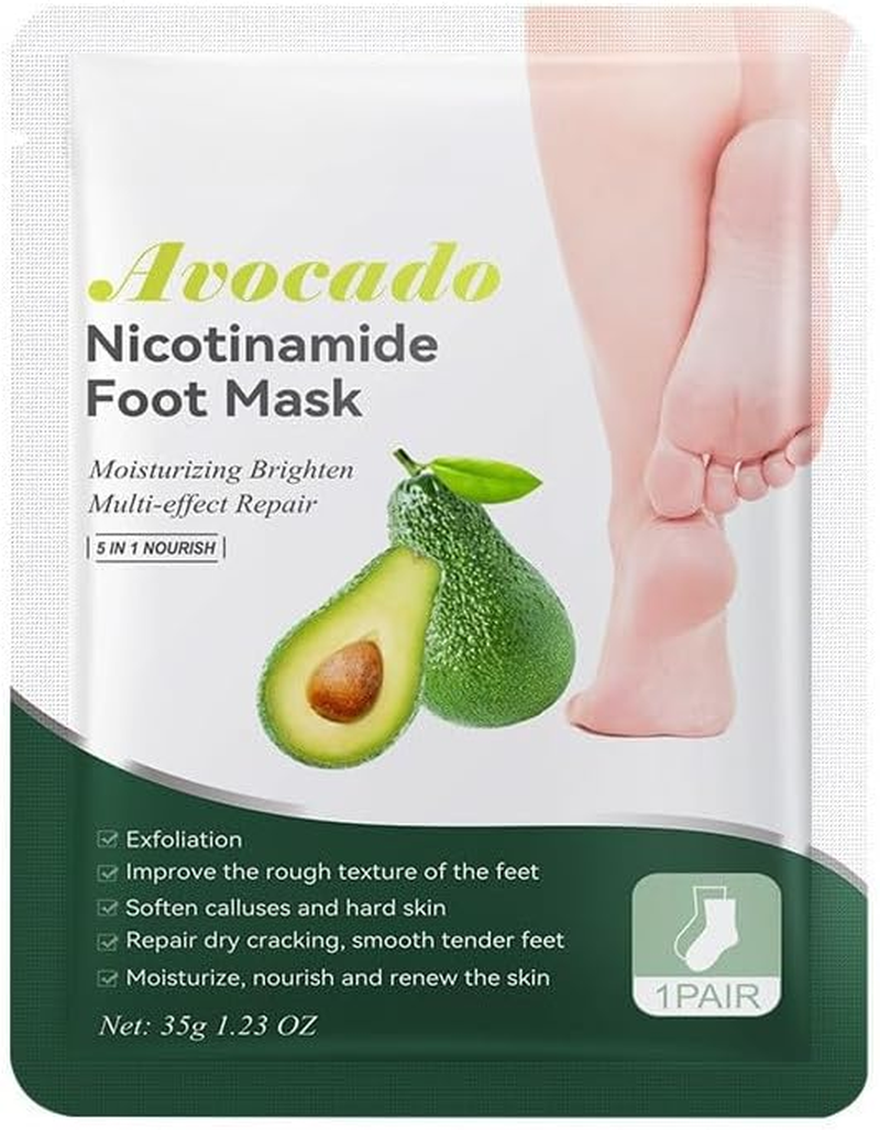 Hydrating Hand & Foot Mask Set | Ultra-Long Moisturizing Overnight Hand Mask + Foot Mask | Deep Repair for Cracked, Rough Skin | Suitable for Dry/Sensitive Skin - Blue image number 4
