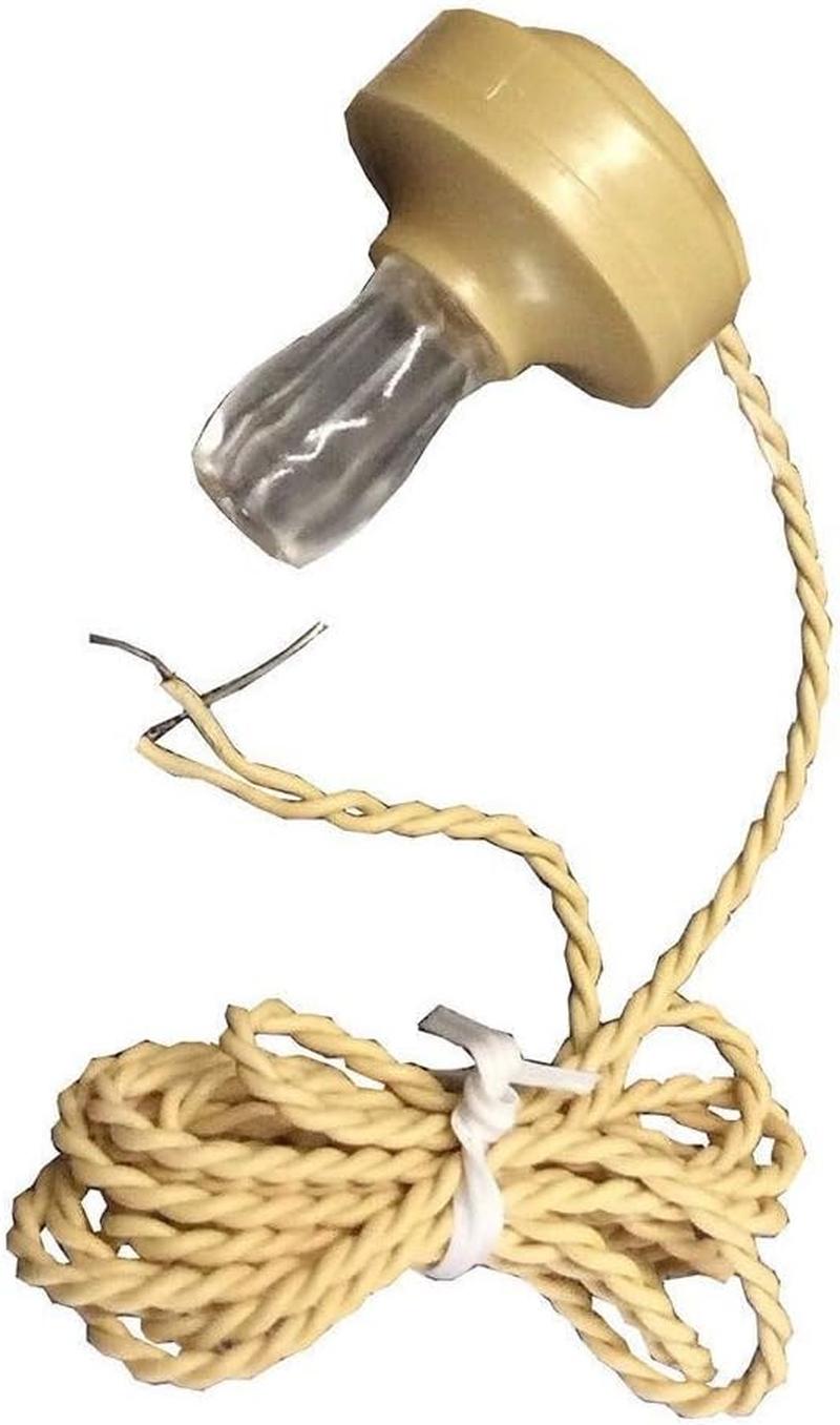 Piezoelectric Earphone High Impedance Ceramic Earpiece Bare Wire Leads Transistor Crystal Radios & DIY Make Electronics Projects 20,000 (20K) Ohm Sensitivity Vintage Classic Style Piezo Electric image number 1