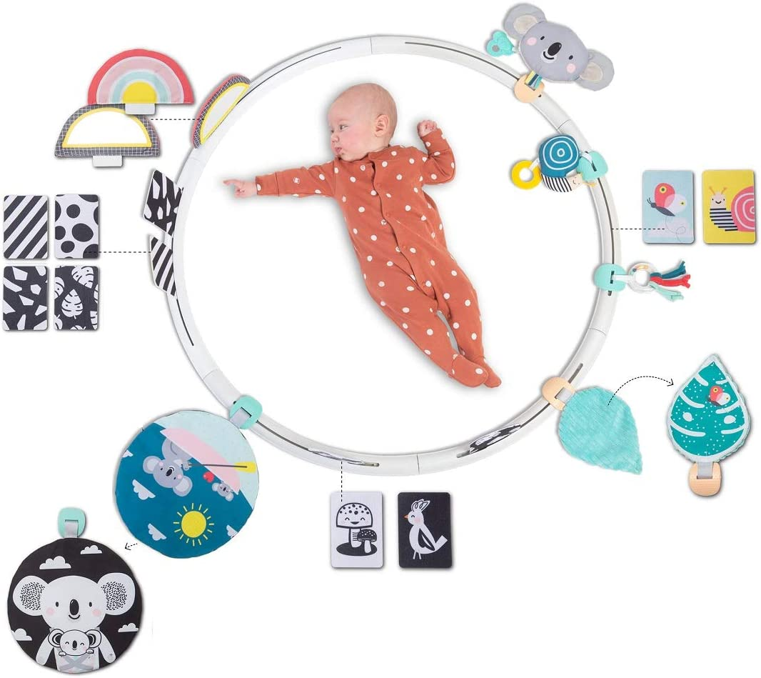 Taf Toys All around Me Activity Hoop | Developmental Hoop, Prefect for Newborns and Up, with 24 Developmental Activities. Designed to Promote Baby&rsquo;S Senses, Motor Skills and Cognitive Development image number 4