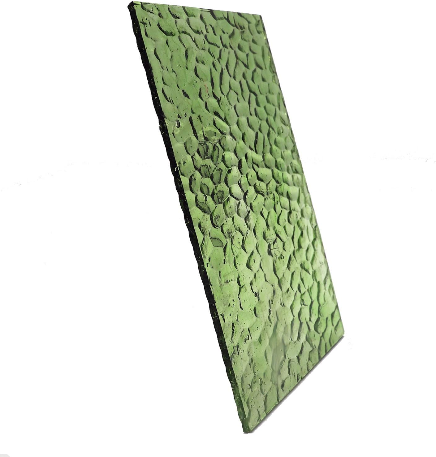 LITMIND 8 Sheets of Stained Glass Sheets, 4X6 Inch Glass Mosaics Tiles for Crafts, Ripple Cathedral Textures Art Large Stain Glass Sheets for Stained Glass Projects (Translucent) image number 5