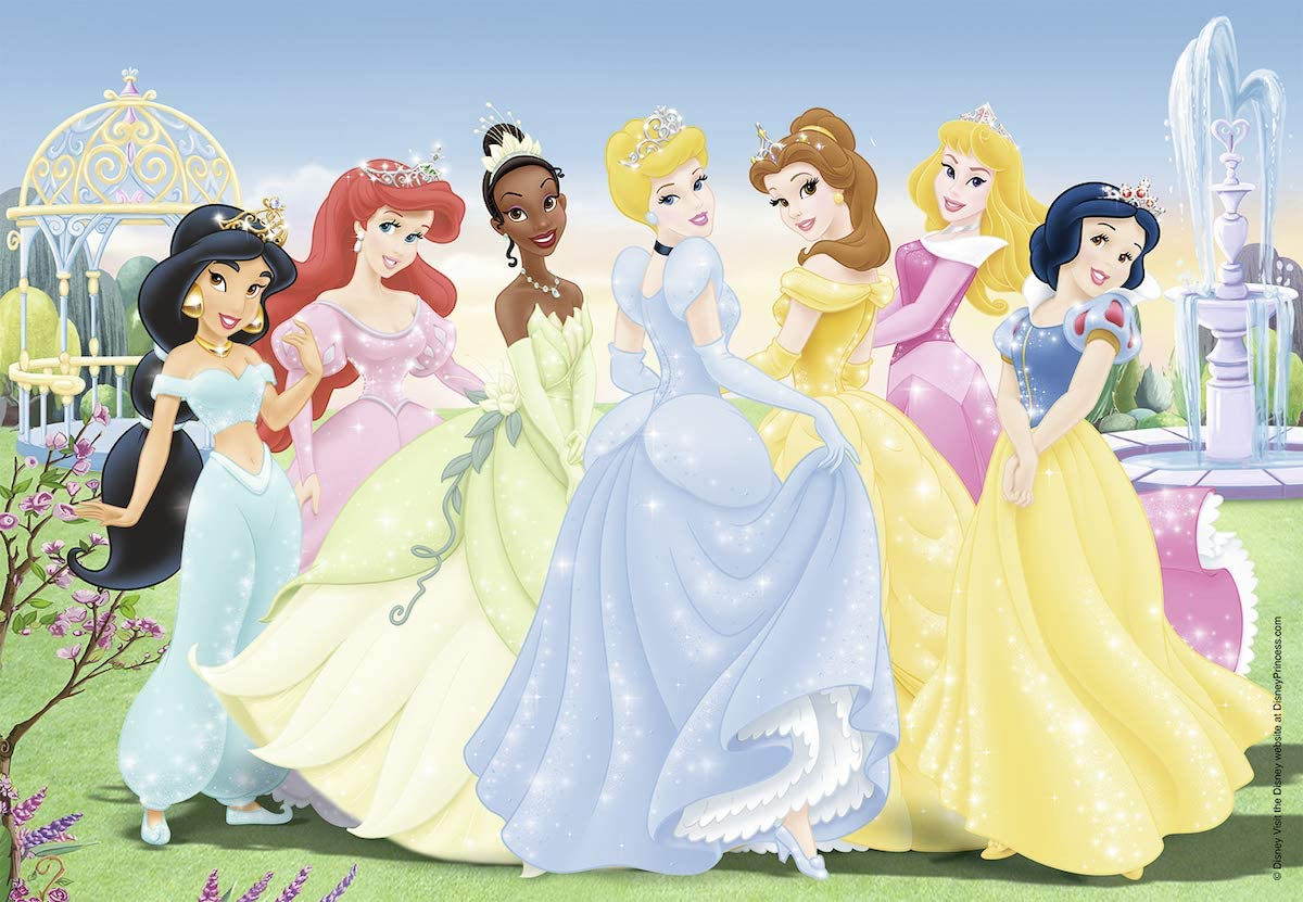 Ravensburger - Disney Princesses Gathering Puzzle 2X24 Pieces image number 3