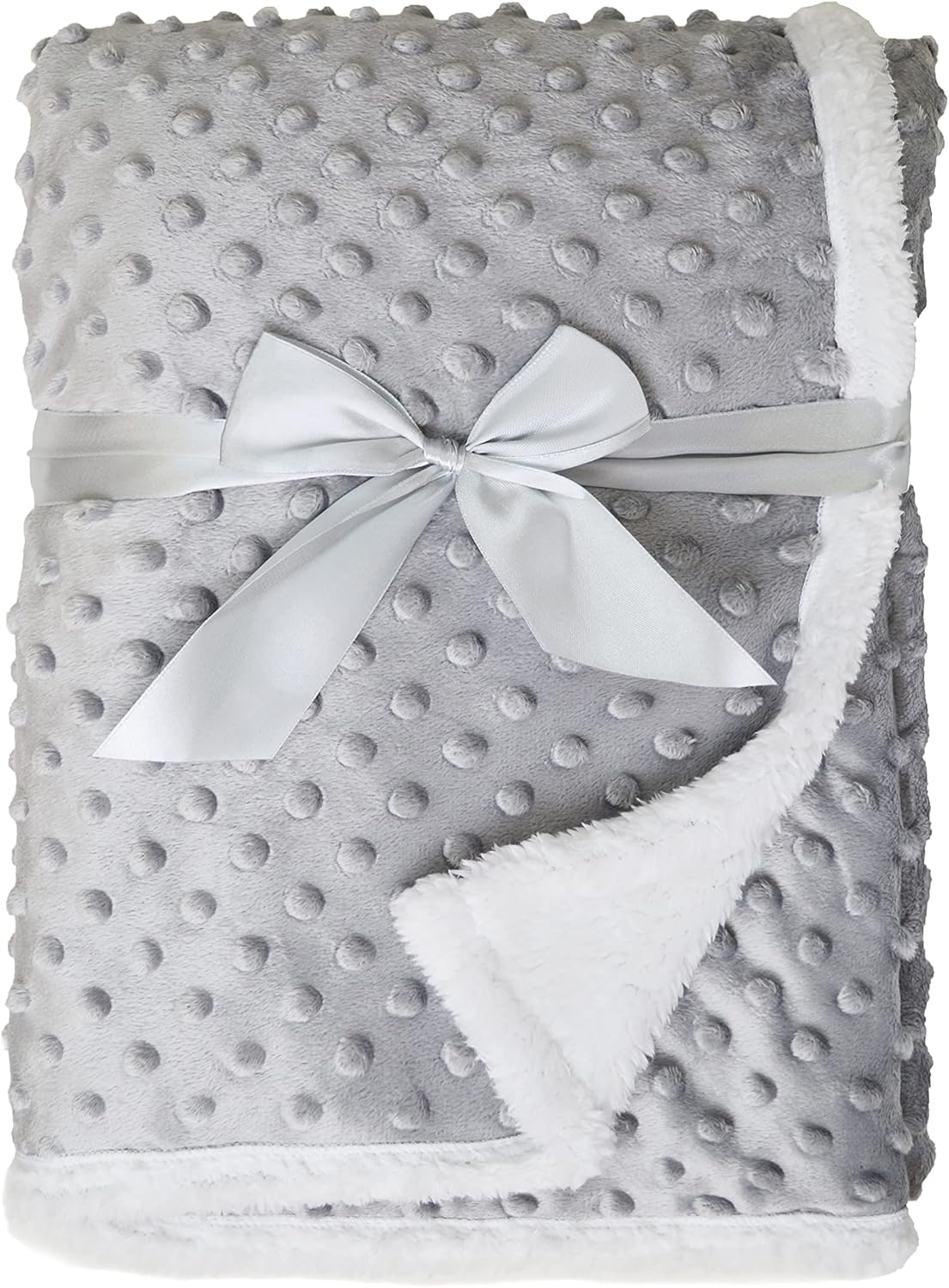 American Baby Company Heavenly Soft Chenille Sherpa Toddler Blanket, Pink, 36" X 48", for Girls