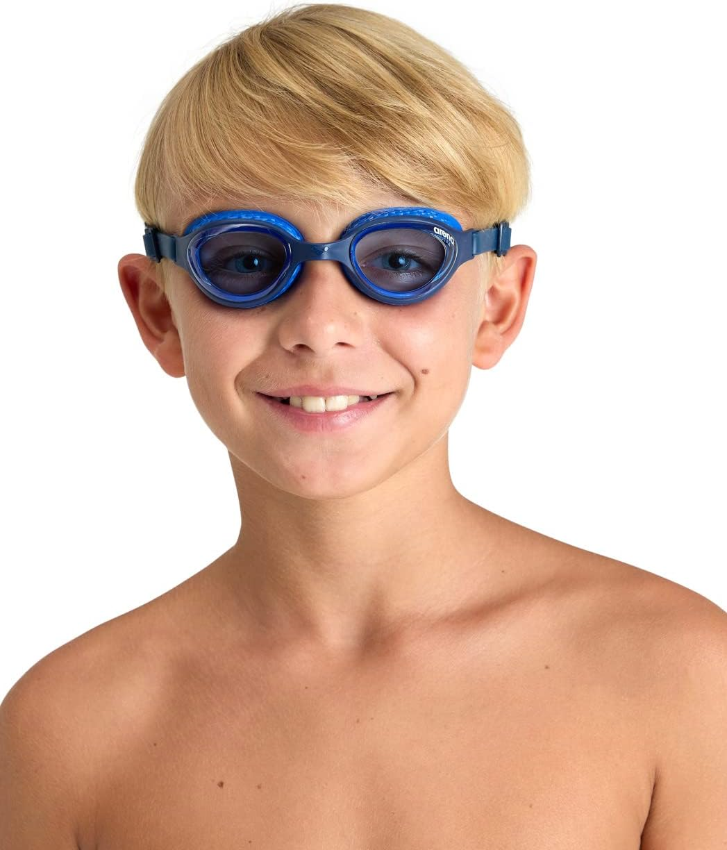 ARENA Air Junior Goggles for Children Age 6-12, Ultra-Light, Unisex Swim Goggles with Anti-Fog, UV Protection & Adjustable Fit, with Soft Air Seals for Maximum Comfort