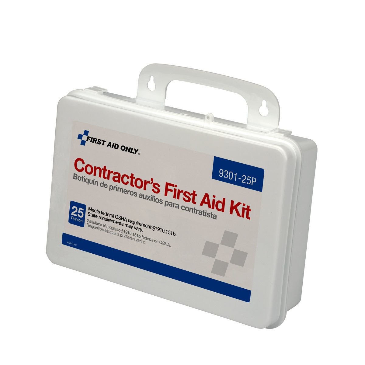 First Aid Only Contractor'S First Aid Kit, Plastic, 1.7 Pound image number 1