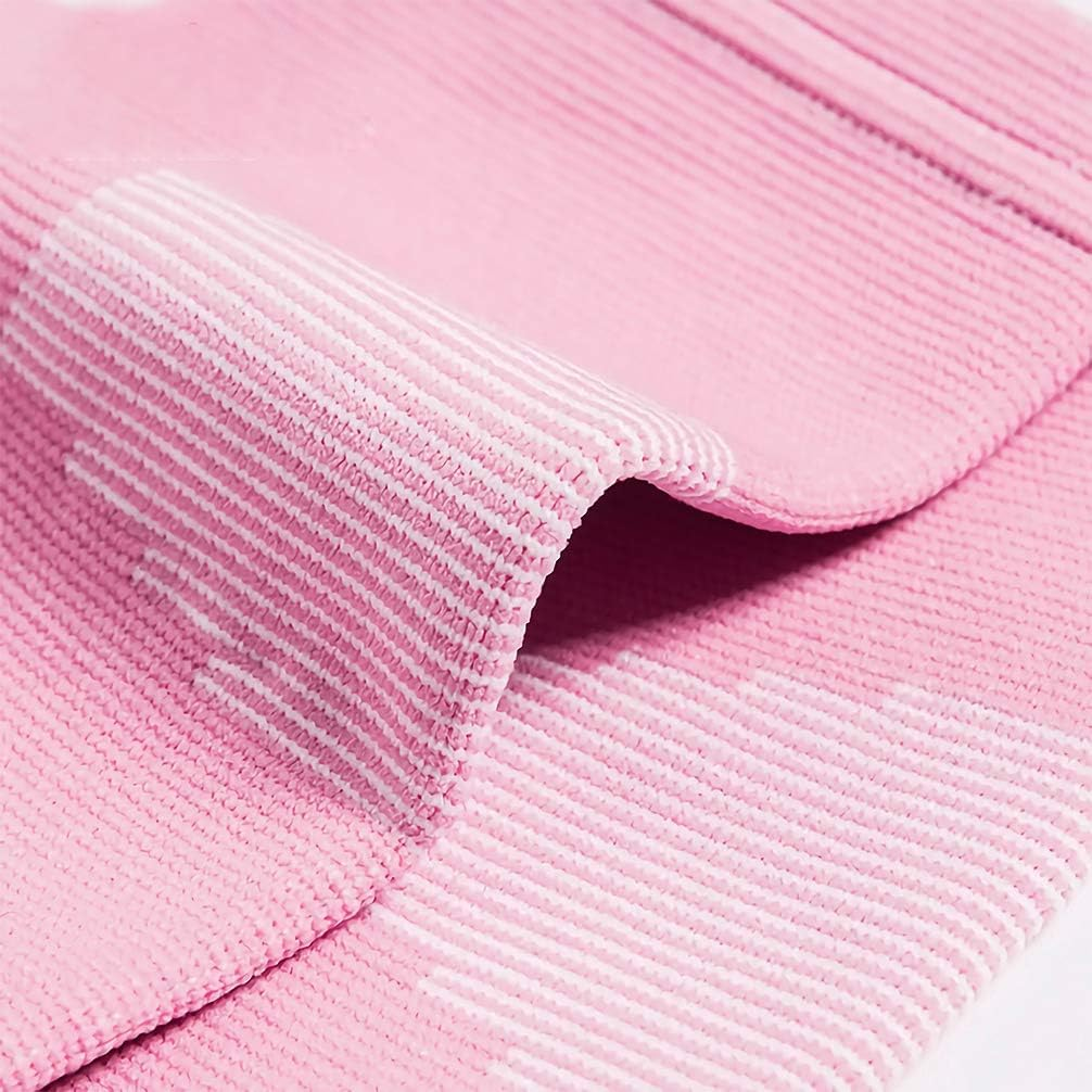 Compression Elbow Brace Support -Knit Arm Sleeves for Tennis Basketball Weightlifting Biking Arthritic (Pink, M) image number 3