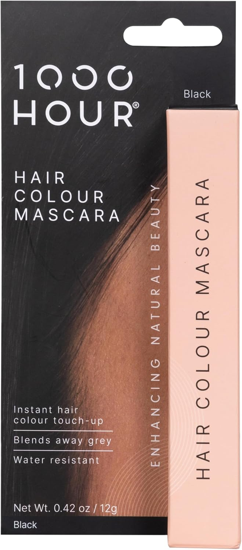 1000 Hour Hair Colour Mascara 12 G, Dark Brown
