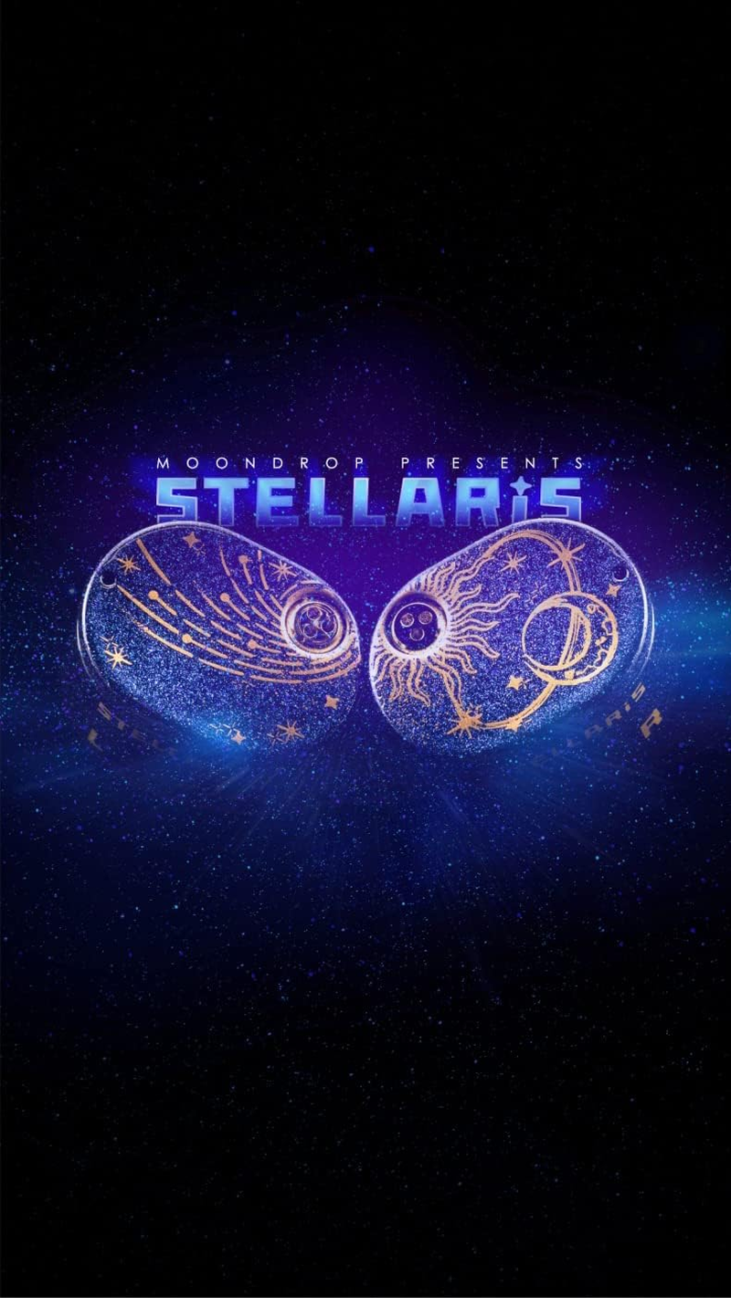 Moondrop STELLARIS High-Precision Miniature Grid Magnet Array 7+7 N52H Magnets 1UM Sub-Nanometer Diaphragm 14.5Mm Planar Driver Earphones Blue image number 1