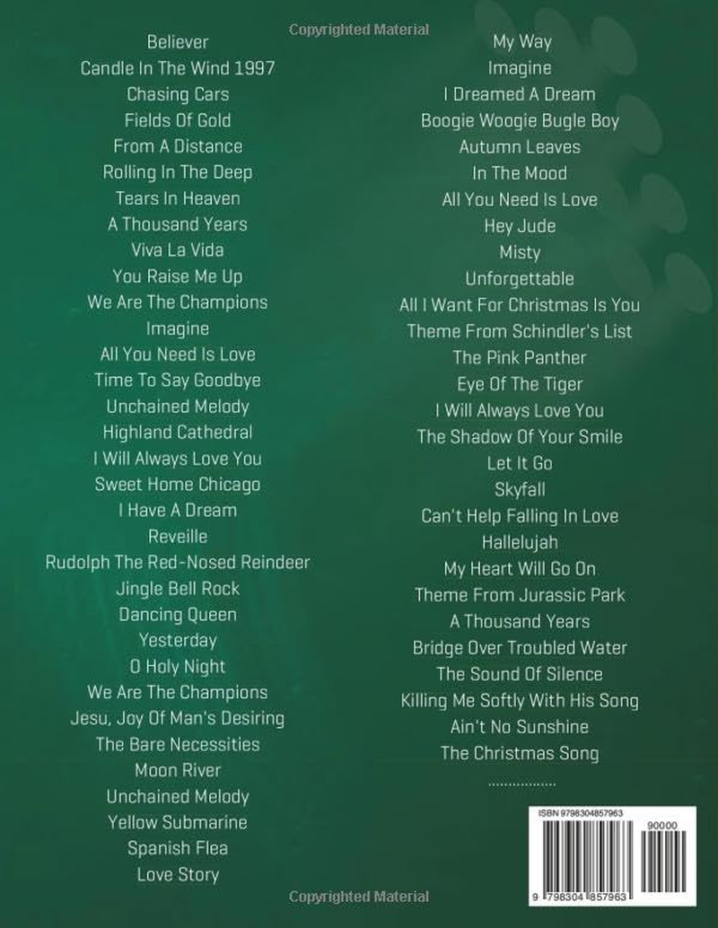 Hit Songs Trumpet Sheet Music: 80 Great Songs You Should Play on the Trumpet