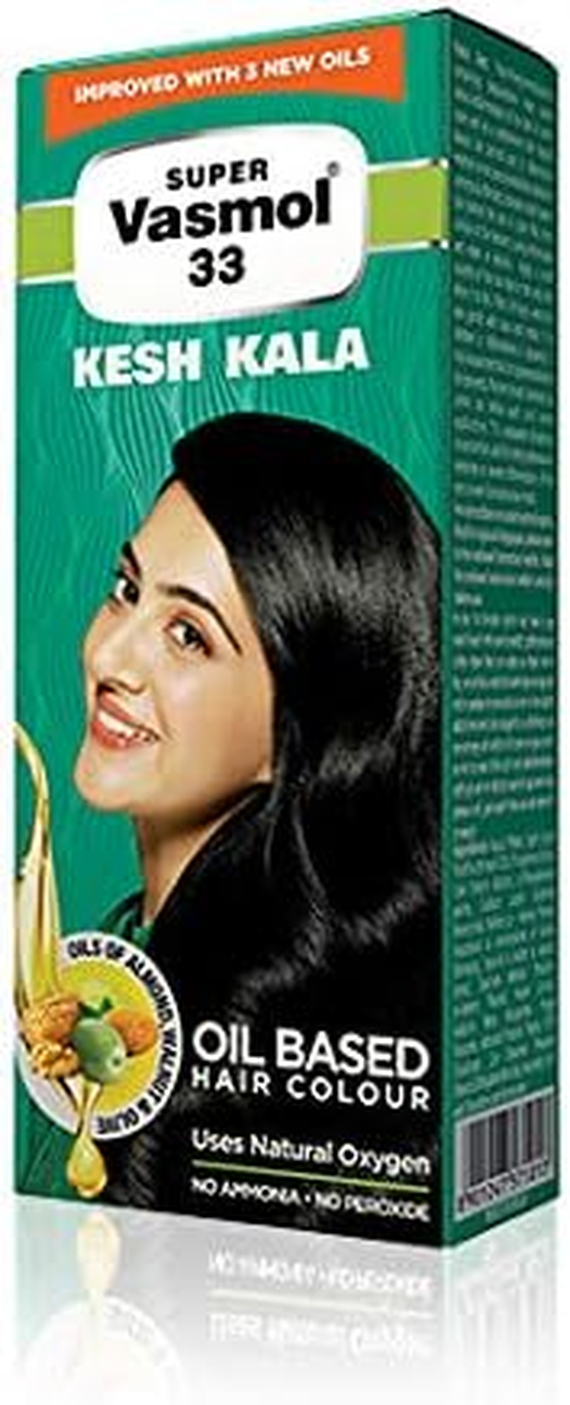 Super Vasmol 33 Kesh Kala Hair Oil 100Ml (Pack of 4) image number 1