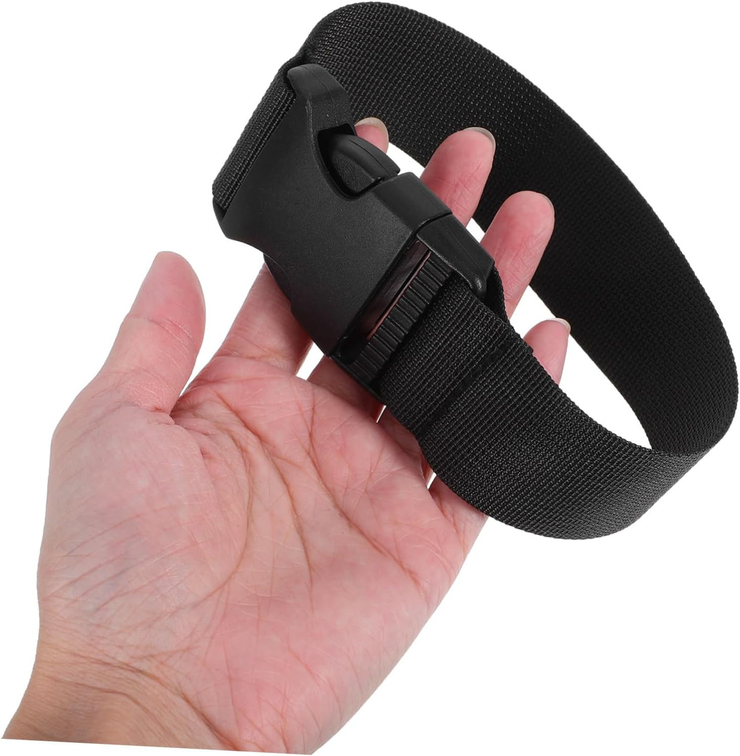 LOLIPPYY 2Pcs Outdoor Storage Extension Strap Black for Hiking and Travel Bag Extender Chain Strap Extender for Fanny Packs image number 4