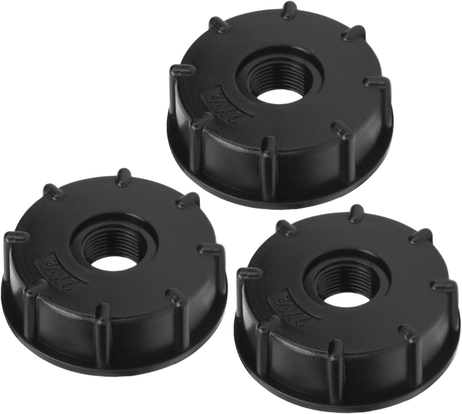 3Pcs IBC Tank Connector Drain Adapter Fitting with Standard Thread Leak Proof ABS Material for IBC Tanks Chemical Barrels Drain Adapter Fitting (G3/4) image number 3