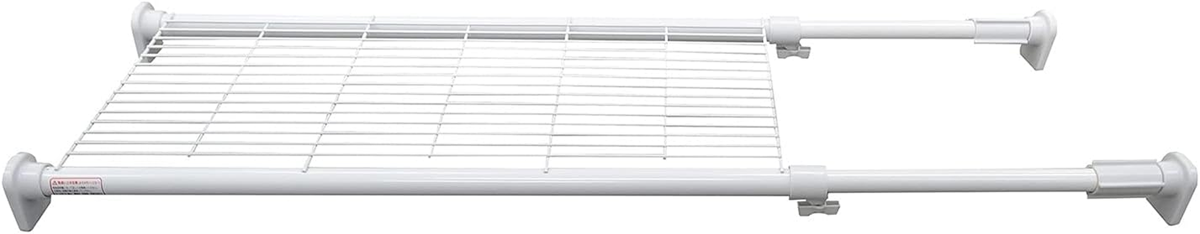 HEIAN SHINDO TAI-2 Tension Shelf, Strong Type, Mesh, White, Load Capacity 110.2-66.1 Lbs (50-30 Kg), Width 28.7-44.1 Inches (73-112 Cm), Heian Shindo Kogyo