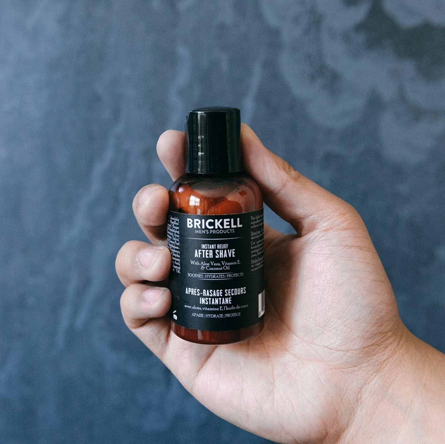 Brickell Men'S Instant Relief Aftershave for Men, Natural and Organic Soothing after Shave Balm to Prevent Razor Burn, 2 Ounce, Unscented image number 2