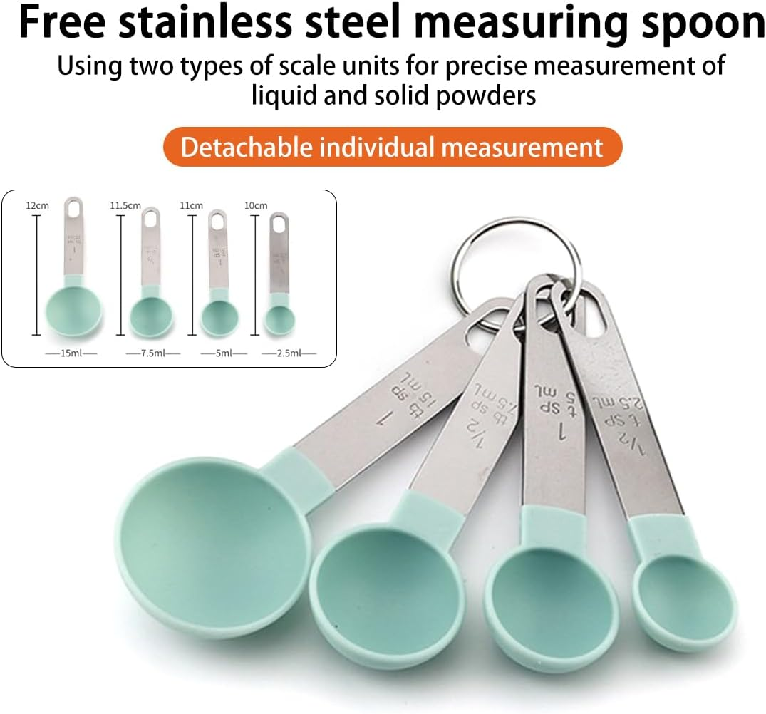 Zhuymndily 6 Pack Glass Food Storage Containers with Lids - Wide Mason Jars, Airtight Glass Meal Prep Containers for Baby Food Storage, Salad, Spice, Snacks, Dressing Sauce (Small) image number 5