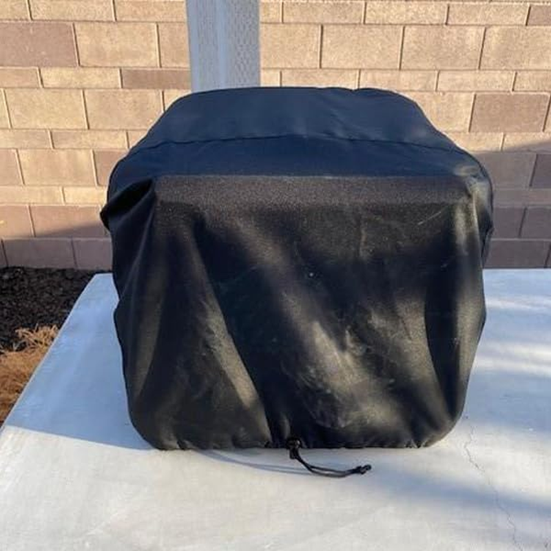 Waterproof Cover for Ninja Woodfire Outdoor Oven OO101 Series, Pizza Oven Cover with Adjustable Drawstrings and Elastic Bands, Black (Cover Only) (Fit for the Oven) image number 4