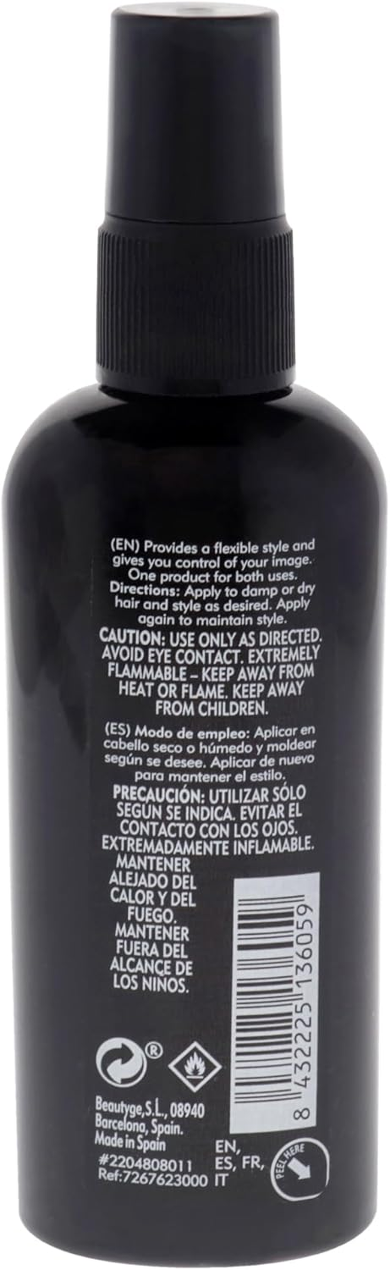 AMERICAN CREW Men'S Hair Spray, Flexible Styling and Finishing Spray, 3.3 Fl Oz