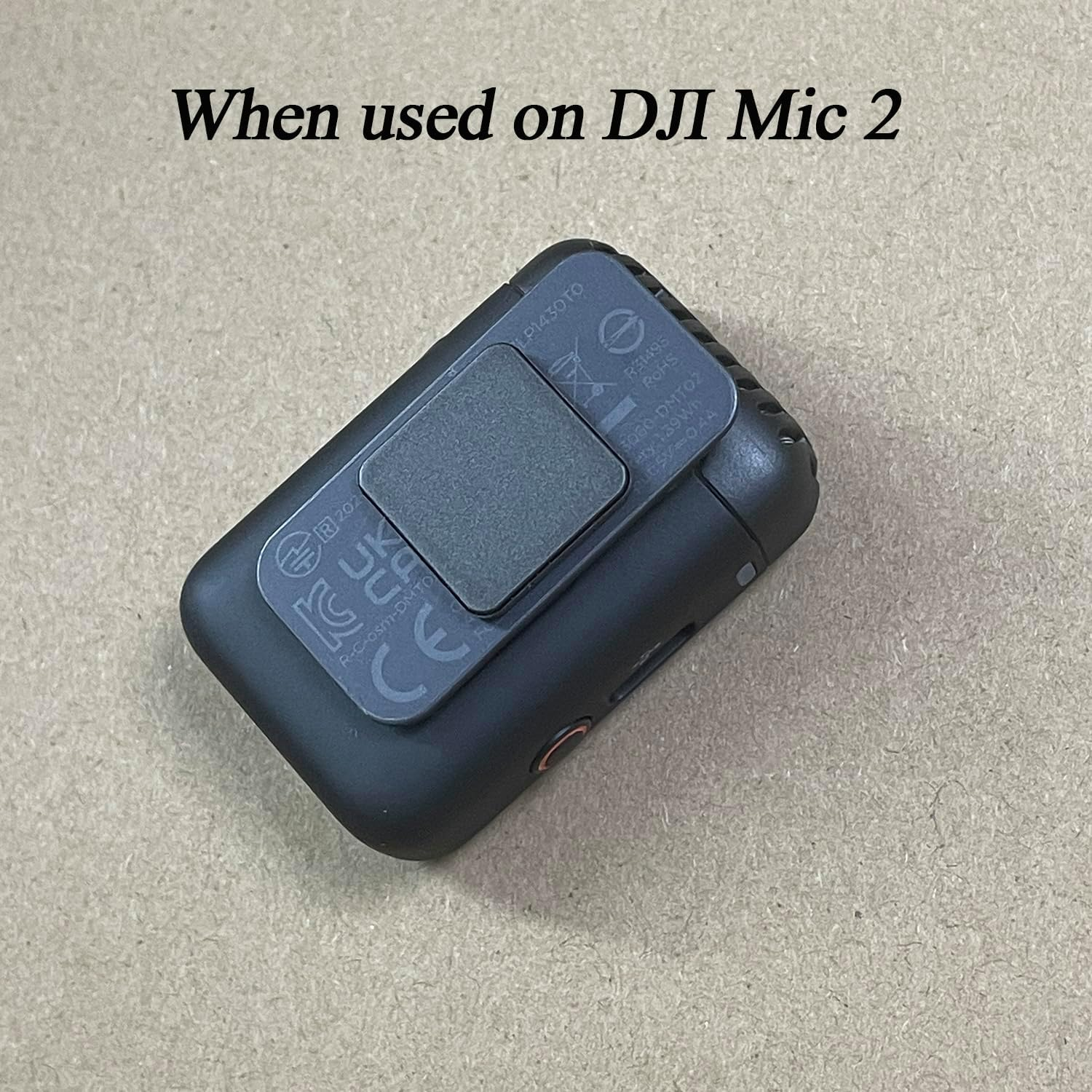 Imusk 1-Piece Original for DJI Mic Clip Magnet, Clothes OEM Magnetic Mounting Accessories for DJI Mic Transmitter(1St Gen), Also Fit DJI Mic Mini and DJI Mic 2 image number 5