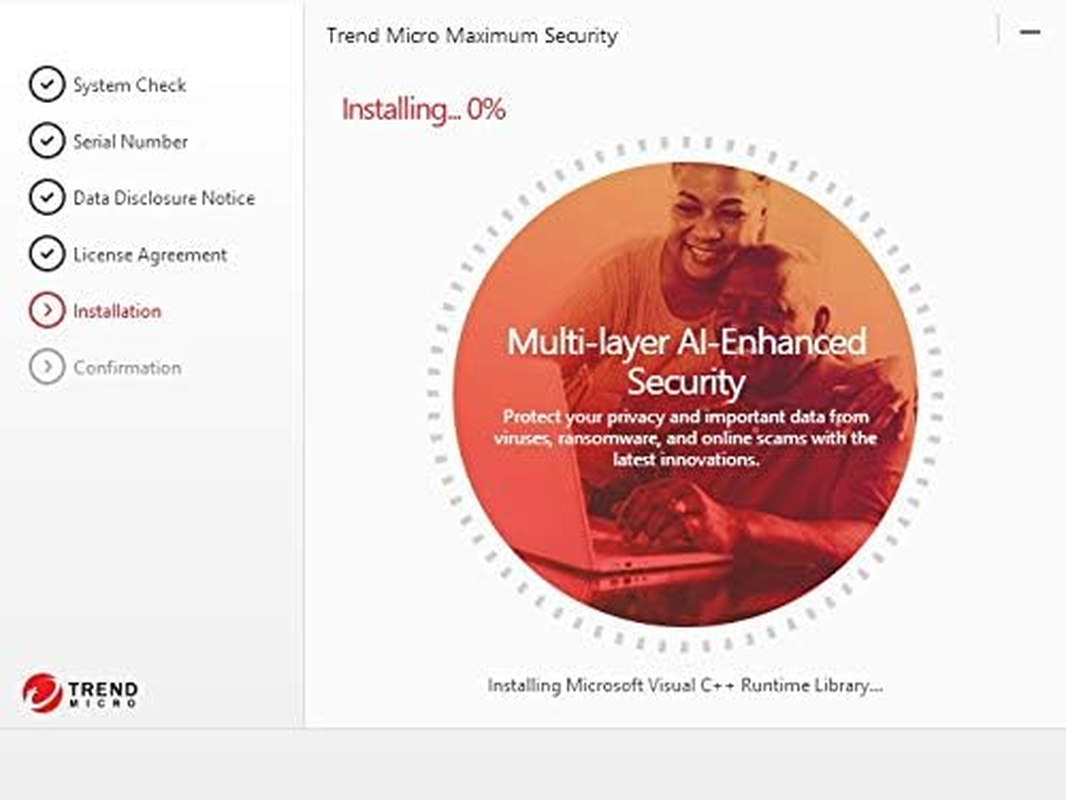 Trend Micro Maximum Security Multi-Language for PC, Mac, Android and Ios Product Key Card Windows10, 11 5 Devices, 3 Years image number 2