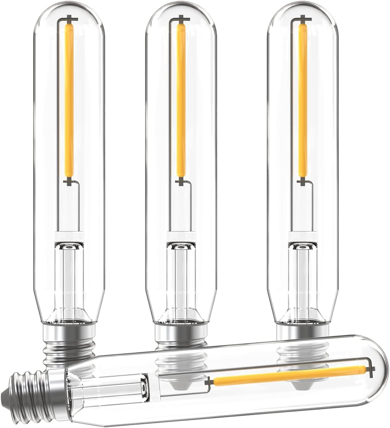 Quntis Shatterproof S14 LED Lights Replacement Bulbs 4Pack Waterproof String Lights Bulb for Outdoor Patio String Lights Replacement