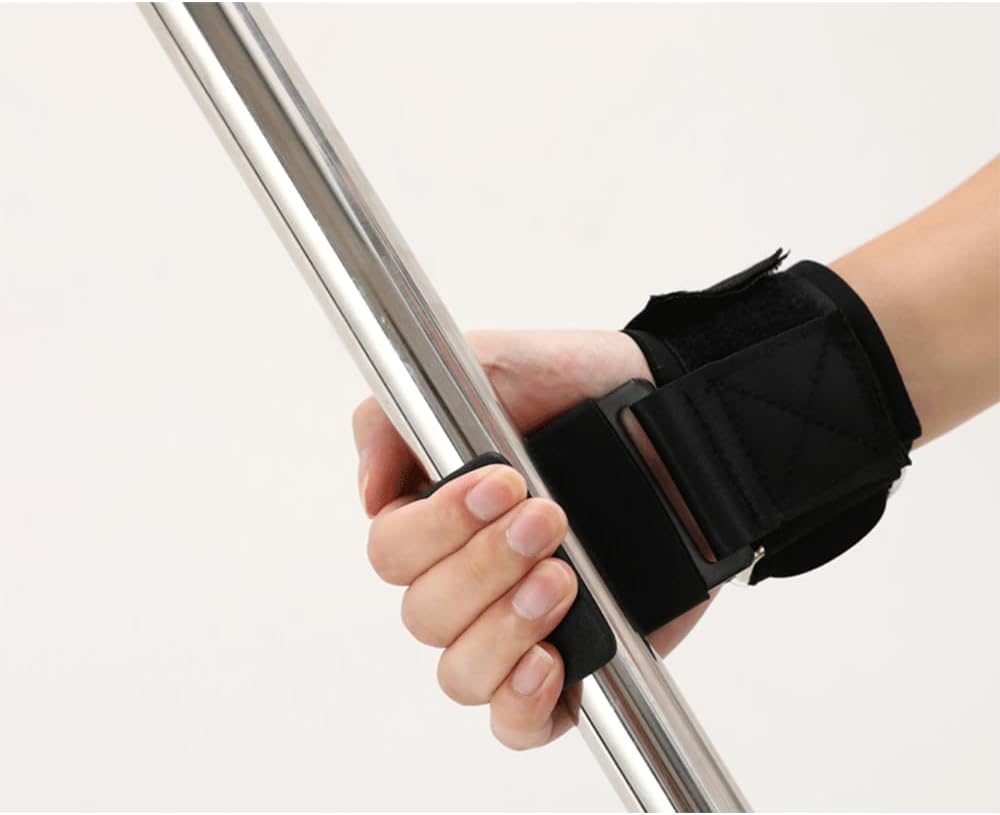 1 Pair Weight Lifting Hooks - Weightlifting Hooks with Wrist Straps, Hand Grip Support for Deadlifts, Pull Ups, Shrugs,Bodybuilding, Fitness, Weightlifting Hooks Gym Gloves, for Men and Women