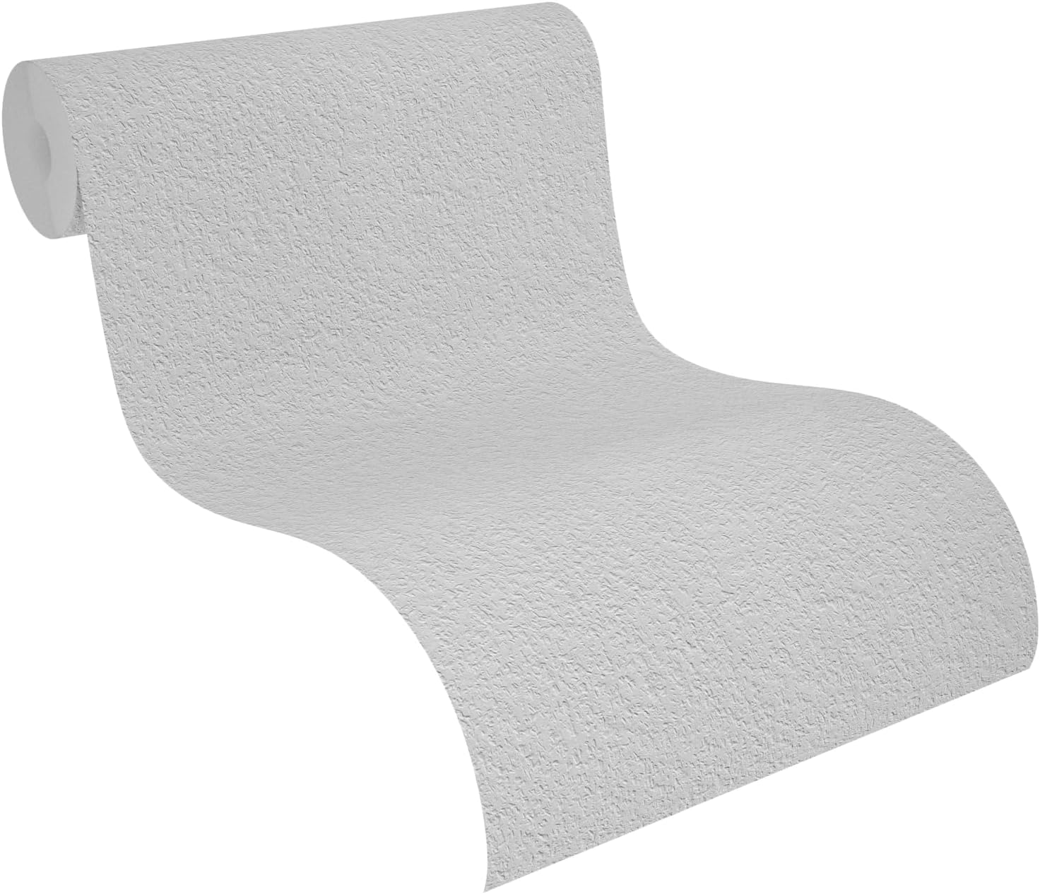 Erfurt 52 PRO Woodchip Wallpaper White Woodchip Wallpaper 33.5 M X 0.53 M Classic Textured Wallpaper Paintable