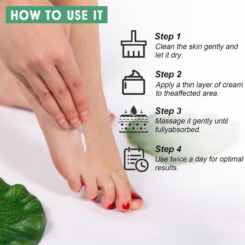 Urea Cream 40% plus Salicylic Acid 2%, Foot Cream for Dry Cracked Heels Feet Knees Elbows Hands, Foot Dead Skin Cuticle Callus Remover Toenail Softener, Keratolytic Skin Barrier Repair image number 1