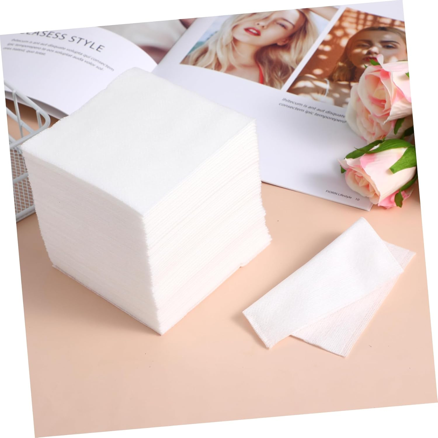 PACKOVE 200Pcs Non Woven Gauze Sponge for Care Soft Highly Absorbent Breathable Supplies for First Aid for All Types of Injuries image number 6