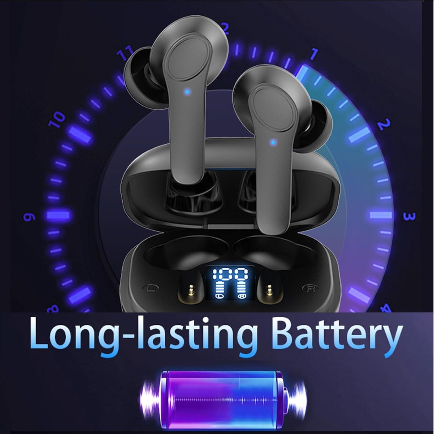 Language Translator Earbuds,144 Languages 70 Dialects Interpreting Translation Headphones - Instant Interpreting Earbuds for Learning Business Communication Meeting Education Tourism Conference image number 3