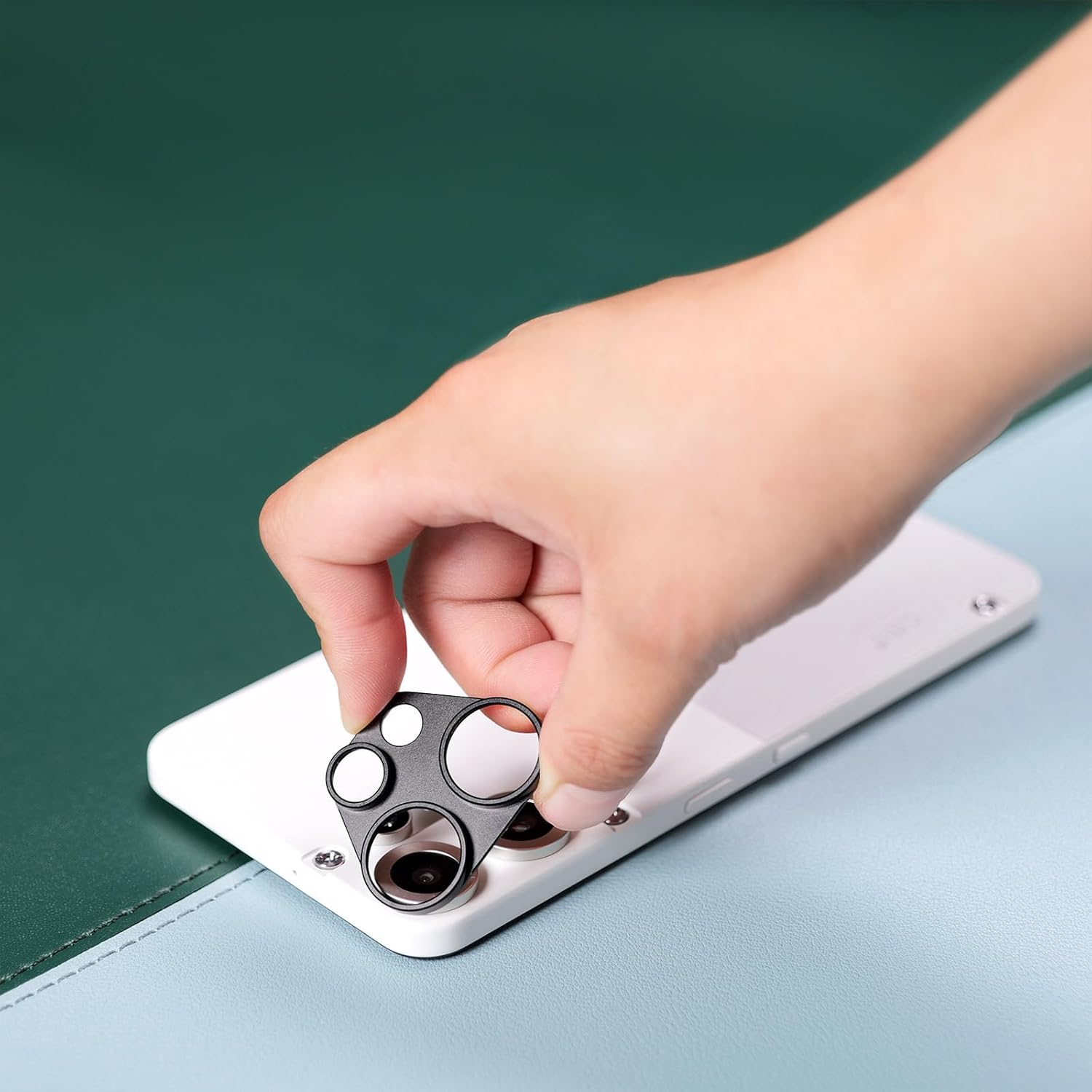 Ibywind for Nothing CMF Phone 2 Pro 5G 6.77" Screen Protector,2 Pcs Tempered Glass,With 1Pc Camera Lens Protection,Bubble Free image number 6