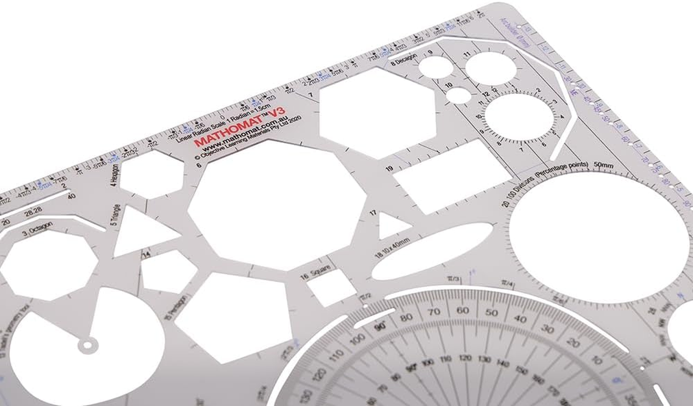 Mathomat V3. Designer Template in Wallet with Drawing Ideas Poster image number 3